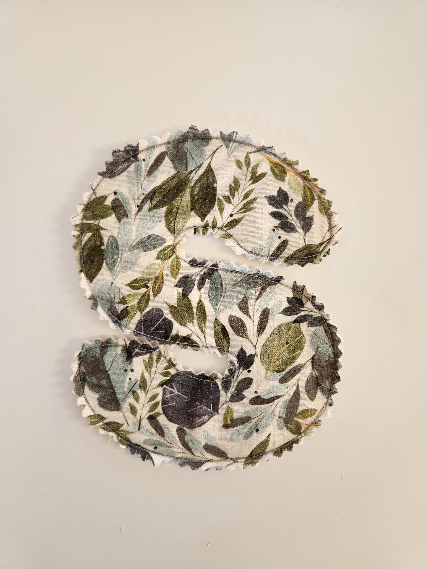 Individual Fabric Letters