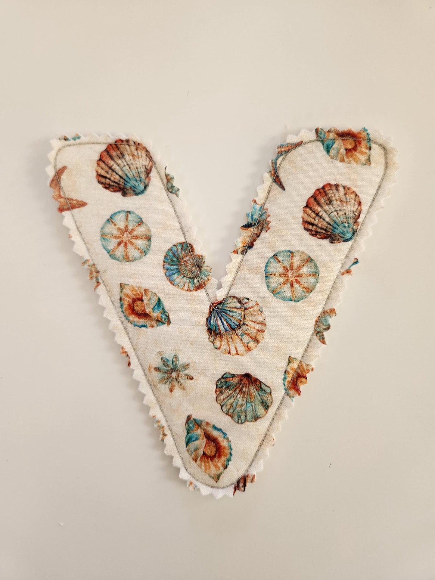 Individual Fabric Letters