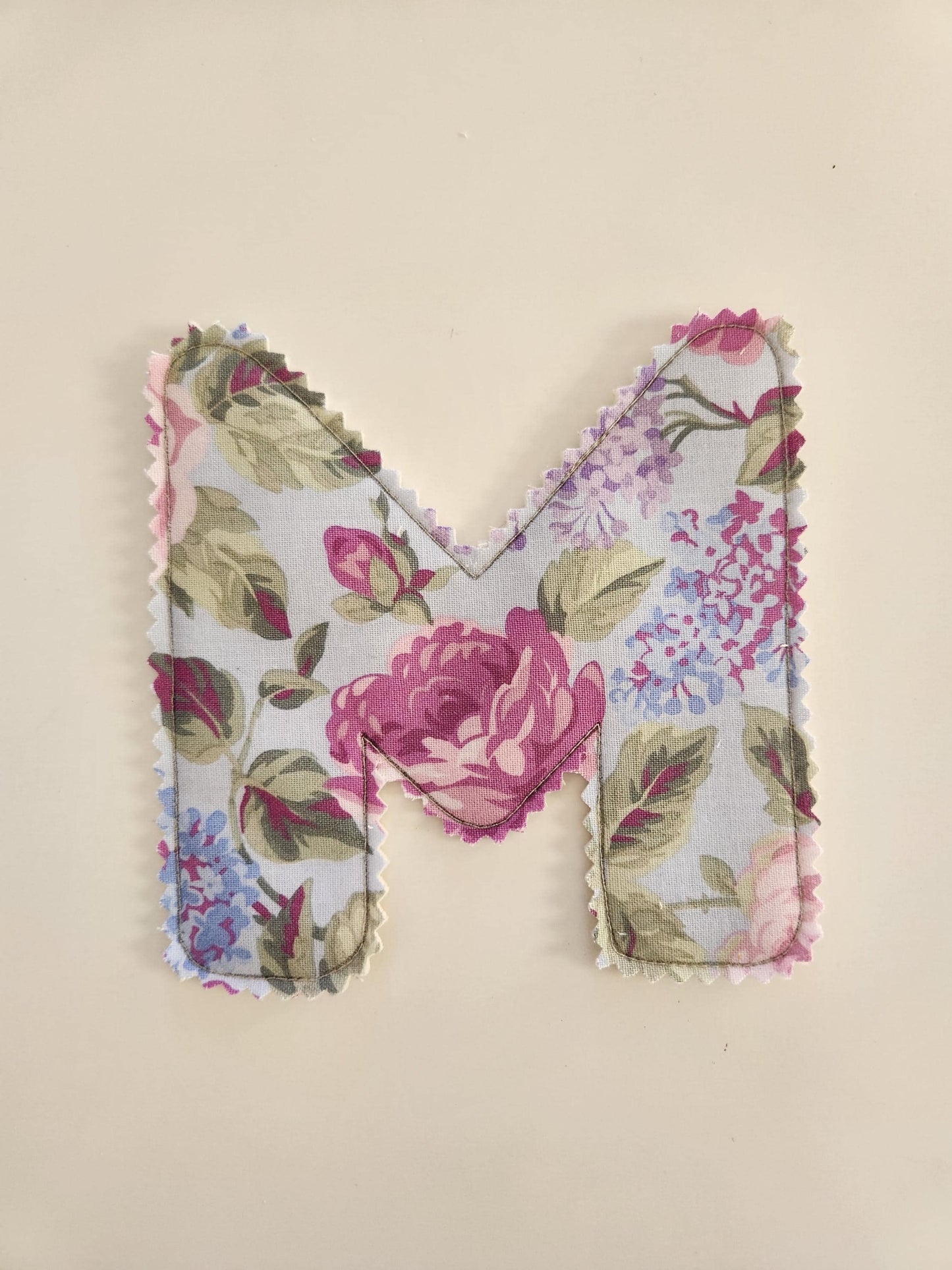 Individual Fabric Letters