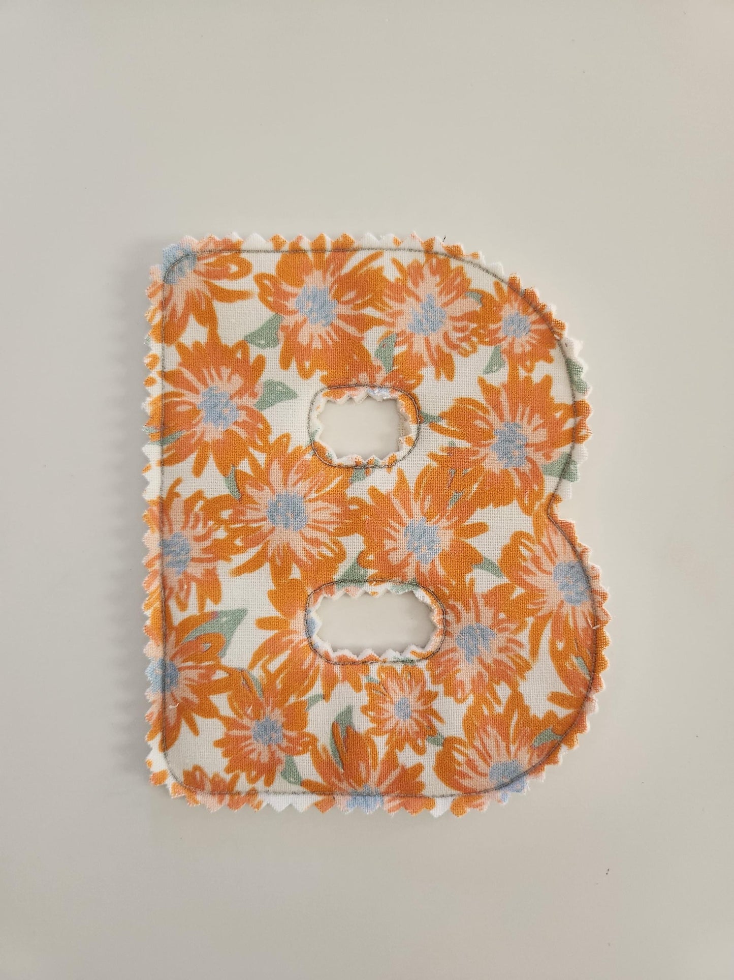 Individual Fabric Letters