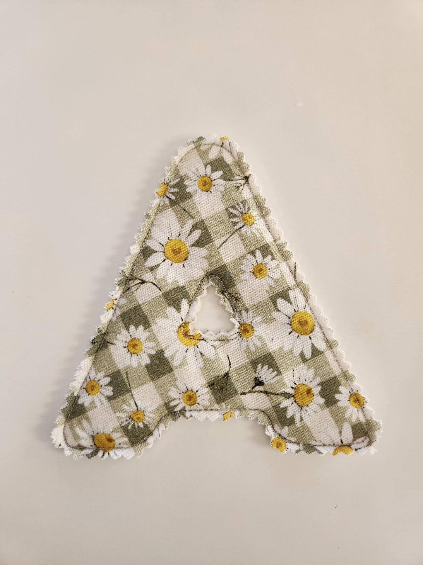 Individual Fabric Letters