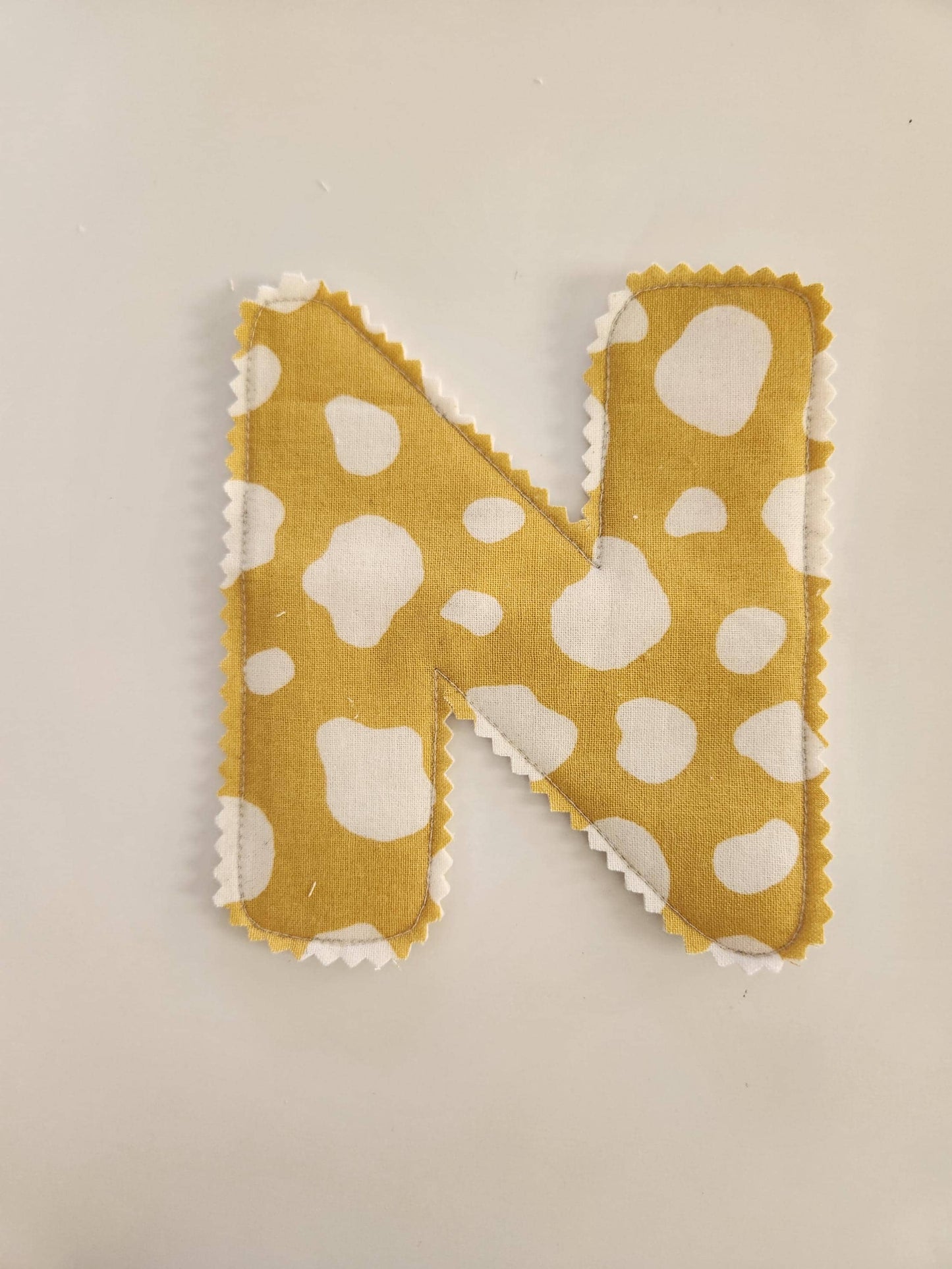 Individual Fabric Letters