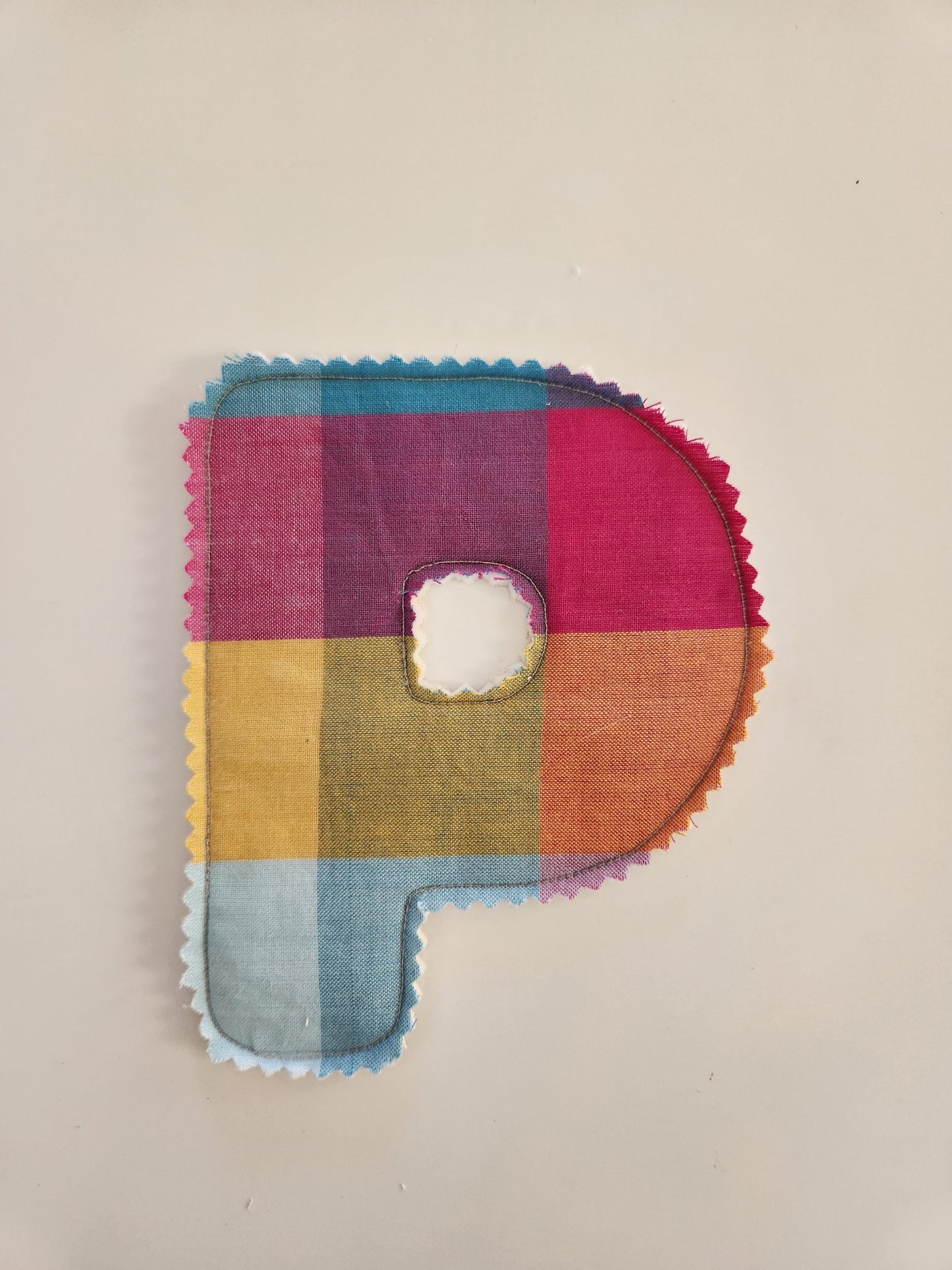 Individual Fabric Letters