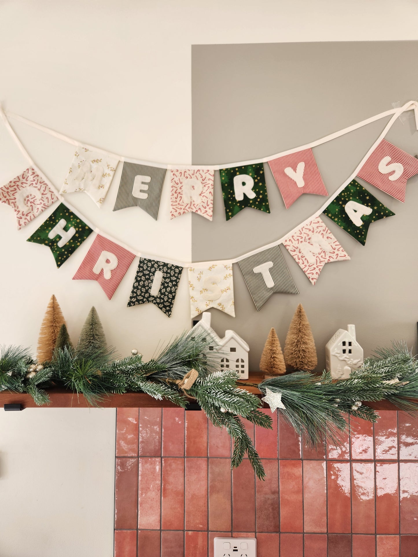 Classic Christmas Bunting - Preorder